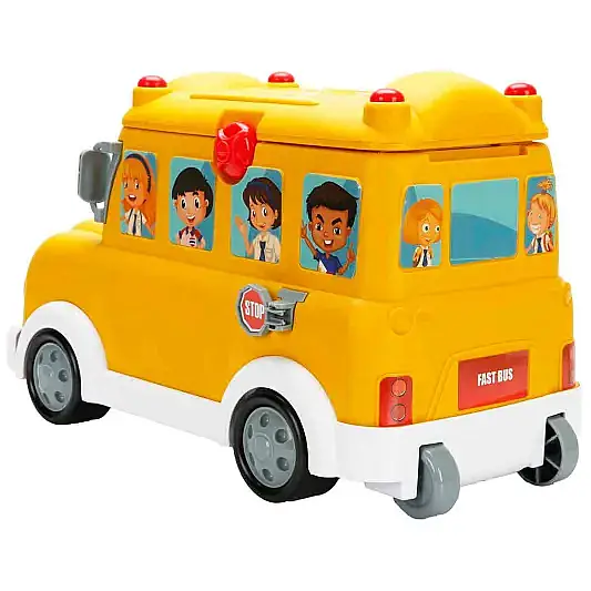 Sunman School Bus Shop Binilebilen 34 Parçalı Sesli Işıklı Set - 13