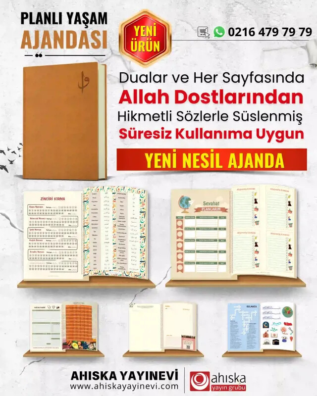 Süresiz Planlı Yaşam Ajandası - Stickerlı - Akfeda Basım Yayın