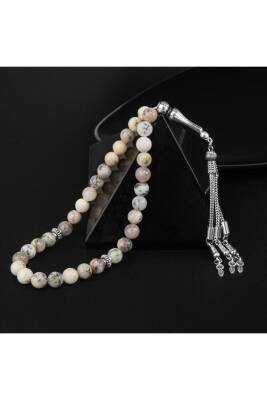 Süt Opal Doğal Taş Tesbih 33lük - 8mm - 3