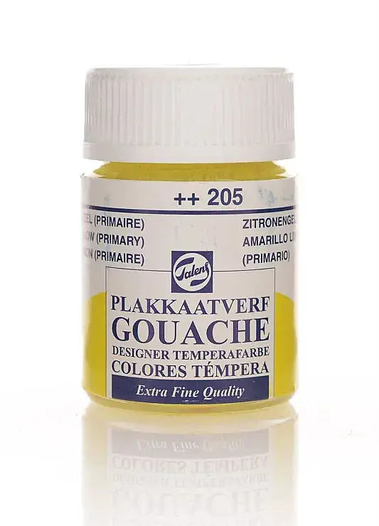 Talens 62052 Guaj Boya 16 ml Lemon Yellow Limon Sarısı - 1