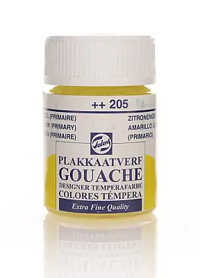 Talens 62052 Guaj Boya 16 ml Lemon Yellow Limon Sarısı - Talens (1)