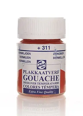 Talens 63112 Guaj Boya 16 ml Vermilion Vermilyon - Talens (1)