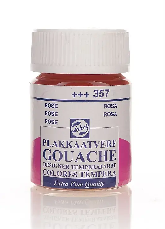 Talens 63572 Guaj Boya 16 ml Rose Gül Rengi - 1