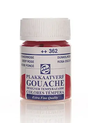 Talens 63622 Guaj Boya 16 ml Deep Rose Koyu Gül - Talens (1)