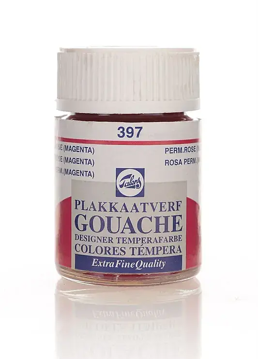 Talens 63972 Guaj Boya 16 ml Permanent Rose Kalıcı Gül - 2