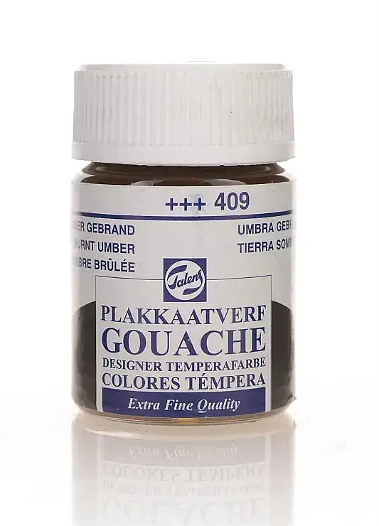 Talens 64092 Guaj Boya 16 ml Burnt Umber Yanık Umbra - 2