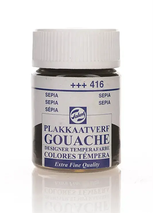 Talens 64162 Guaj Boya 16 ml Sepia Sepya - 1