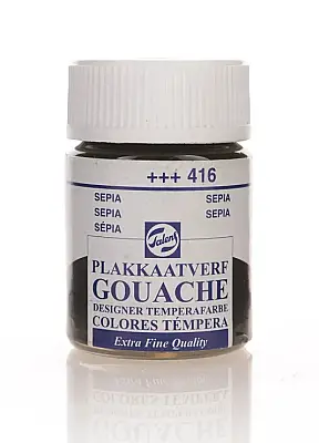 Talens 64162 Guaj Boya 16 ml Sepia Sepya - Talens (1)