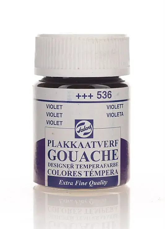 Talens 65362 Guaj Boya 16 ml Violet Mor - 2