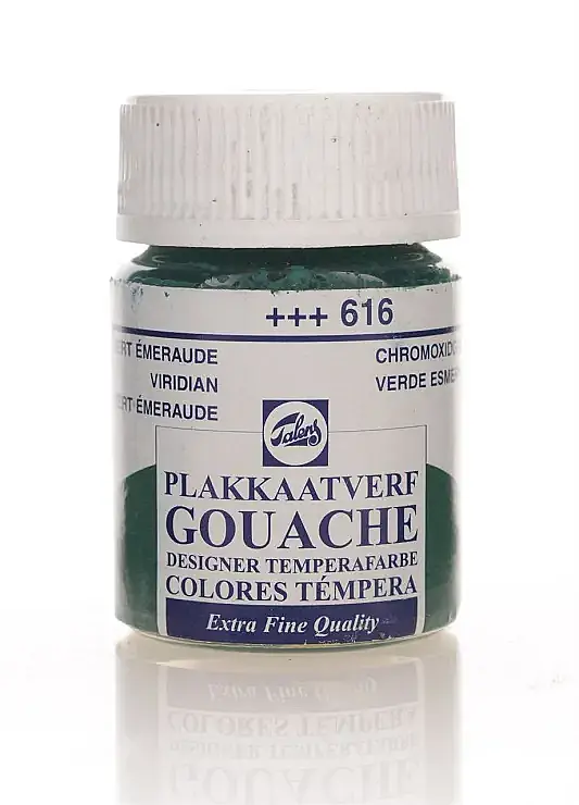Talens 66162 Guaj Boya 16 ml Viridian Viridian Yeşili - 1
