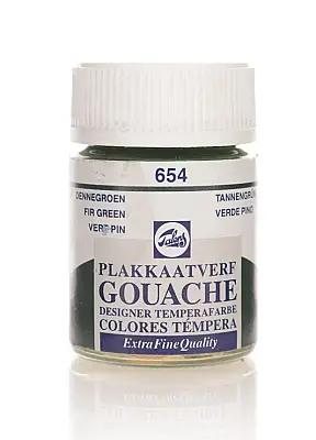 Talens 66542 Guaj Boya 16 ml Fir Green Çam Yeşili - Talens (1)