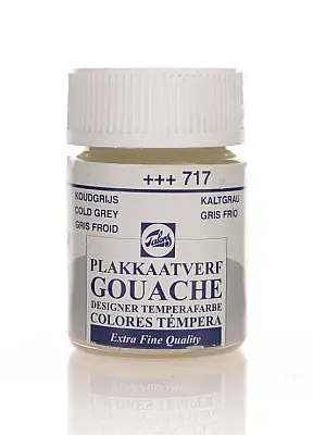 Talens 67172 Guaj Boya 16 ml Cold Grey Soğuk Gri - Talens (1)