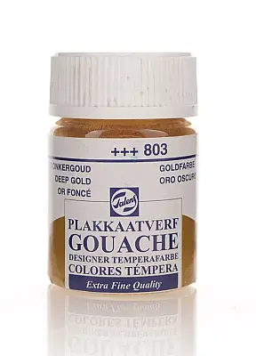 Talens 68032 Guaj Boya 16 ml Deep Gold Koyu Altın - 1