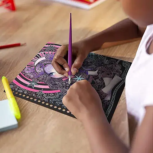 Taros Nebulous Stars Scratch Sketch Defteri Zen Creative Book - 1
