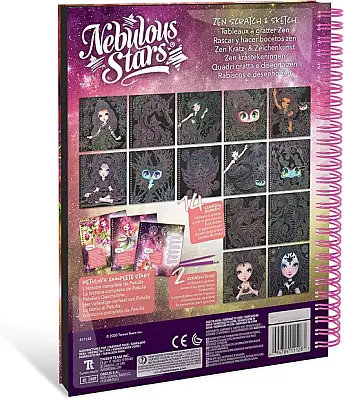 Taros Nebulous Stars Scratch Sketch Defteri Zen Creative Book - Taros (1)