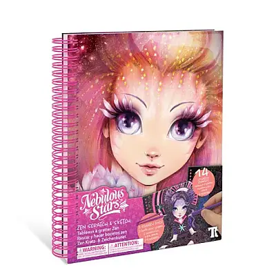 Taros Nebulous Stars Scratch Sketch Defteri Zen Creative Book - 10