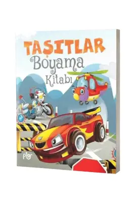 Taşıtlar Boyama Kitabı - Piar Kids (1)