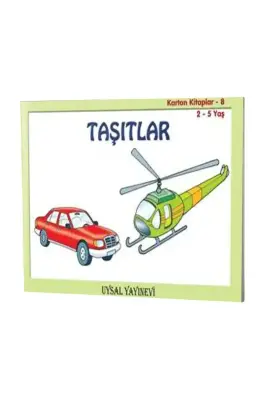 Taşıtlar - Karton Kitap 8 - 2-5 Yaş - Uysal Yayıncılık (1)