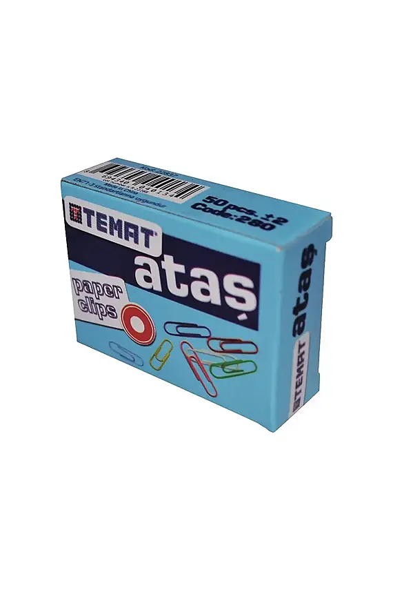 Temat Ataş Renkli 28 mm - 1