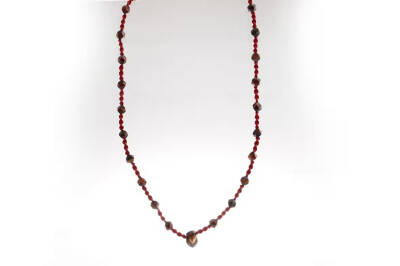 Terra, Kaplan Gözü - Dumanlı Kuvars Doğal Taş Kolye - 3