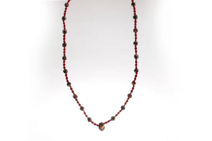 Terra, Kaplan Gözü - Dumanlı Kuvars Doğal Taş Kolye - 3