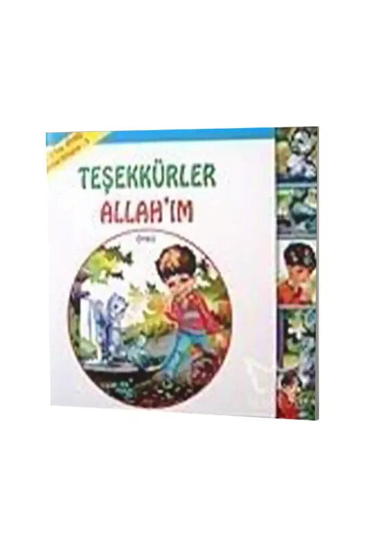 Teşekkürler Allah'ım - Karton Kitap 5 - 2-5 Yaş - Uysal Yayıncılık