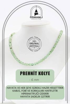Trehartz 6 mm Dizi Doğal Taş Kolye - Osmanlı Doğaltaş