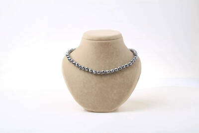 Trehartz 8 mm Düğümlü Doğal Taş Kolye - Osmanlı Doğaltaş