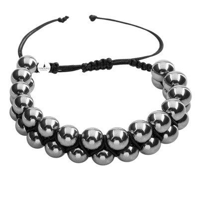 Trehartz 8mm Çift Sıra Makrome Doğal Taş Bileklik - 3