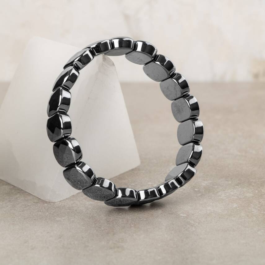 Trehartz Doğal Taş Geniş Kesim Bileklik - 1