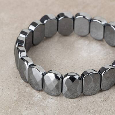 Trehartz Doğal Taş Geniş Kesim Bileklik - 2