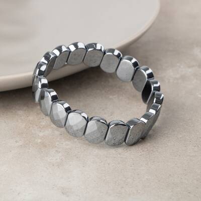 Trehartz Doğal Taş Geniş Kesim Bileklik - 3