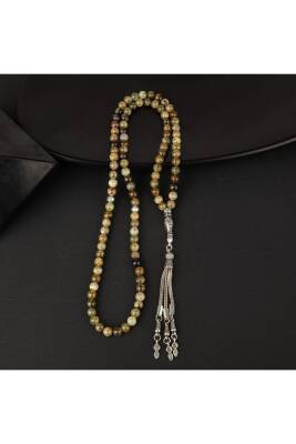 Tsavorit Lal Doğal Taş Tesbih 99luk - 6mm - 3