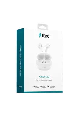 Ttec AirBeat Crisp Gerçek Kablosuz TWS Bluetooth Kulaklık 2KM175B - 1