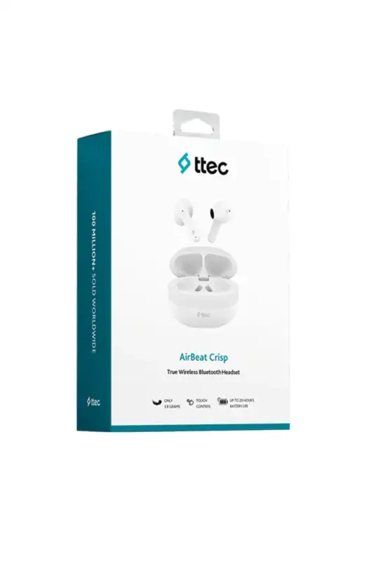 Ttec AirBeat Crisp Gerçek Kablosuz TWS Bluetooth Kulaklık 2KM175B - 1