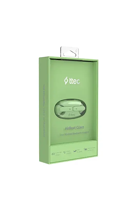 Ttec AirBeat Glace TWS Bluetooth Kulaklık Limon Yeşili 2KM170LY - 1