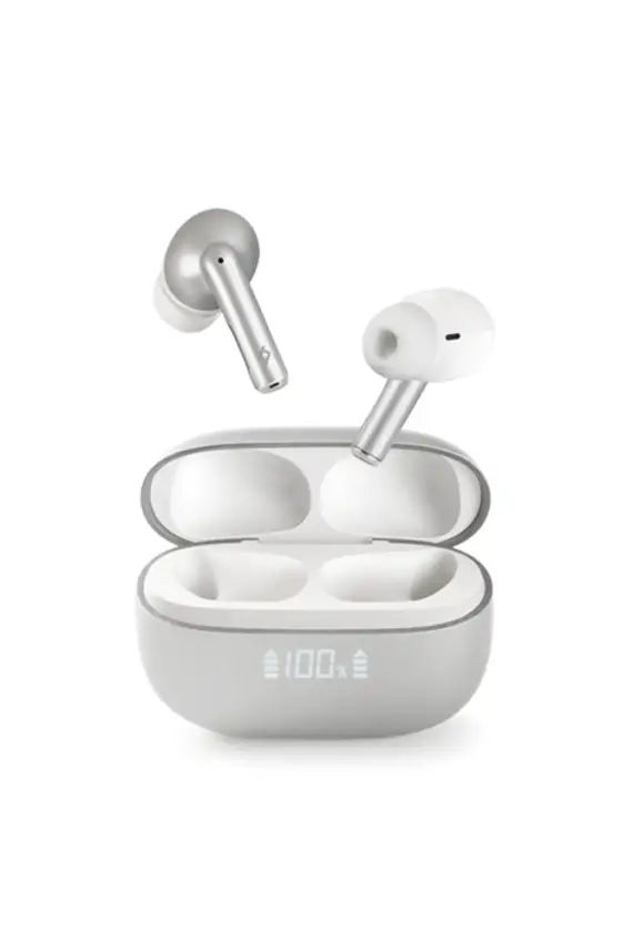 Ttec AirBeat Pro ANC LCD Gerçek Kablosuz TWS Bluetooth Kulaklık Gri 2KM159GR - 3