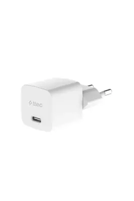 Ttec SmartCharger GAN 30 W PD Seyahat Hızlı Şarj Aleti + USB-C USB-C 3A Kablo Beyaz 2SCP03CB - 3