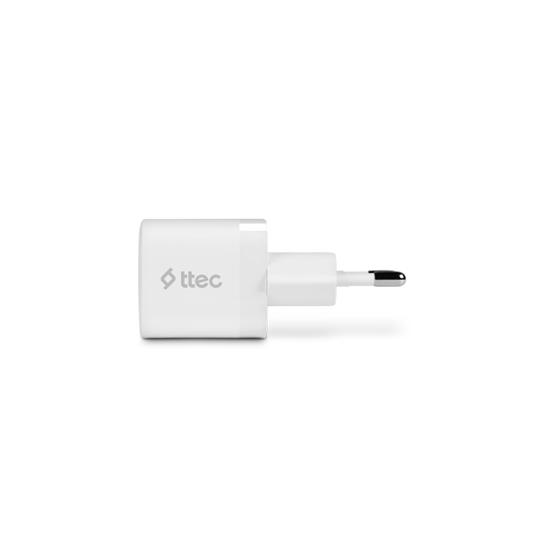 Ttec SmartCharger GAN 30 W PD USB-C Seyahat Hızlı Şarj Aleti Beyaz 2SCP03B - 3