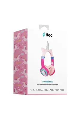 Ttec SoundBuddy 2 Bluetooth Çocuk Kulaklığı Unicorn 2KM148UN - 1