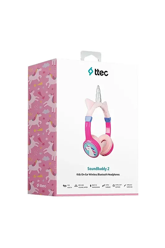 Ttec SoundBuddy 2 Bluetooth Çocuk Kulaklığı Unicorn 2KM148UN - 1