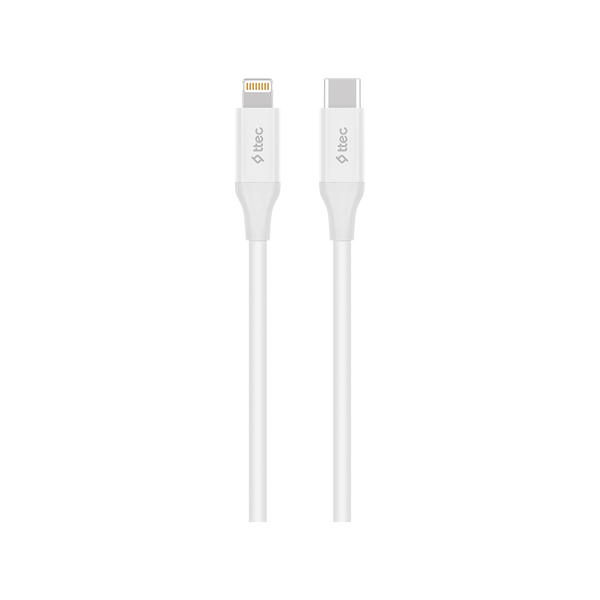 Ttec USB-C Lightning Hızlı Şarj Kablosu 150 cm Beyaz 2DK40B - 2