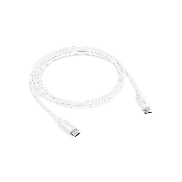 Ttec USB-C USB-C Hızlı Şarj Data Kablosu 120 cm 60 W PD QC Beyaz 2DK36B - 4