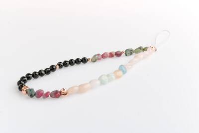 Turmalin, Kiyanit, Helidor Doğal Taş Telefon İpi - 3