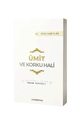 Ümit ve Korku Hali - Semerkand Yayınları