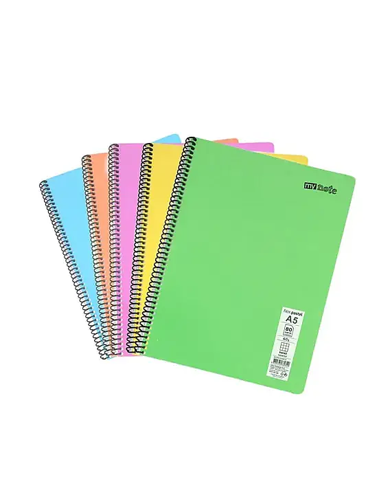 Umur Mynote Kareli Defter 100 Yp A5 Flex Pastel Kapak Spiralli - 1