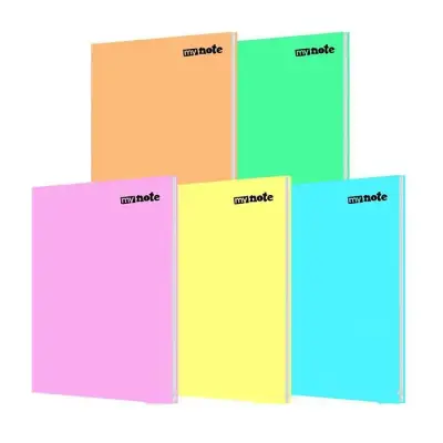 Umur Mynote Kareli Defter 60 Yp A4 Text Pastel Kapak Spiralli - 1