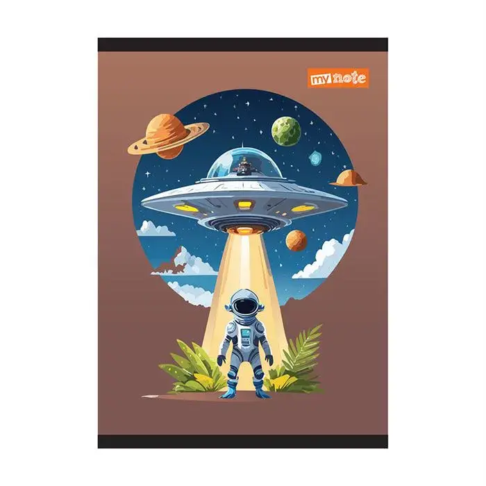 Umur Mynote Uzay Kareli Defter 60 Yp A4 PP Kapak Tel Dikiş - 2