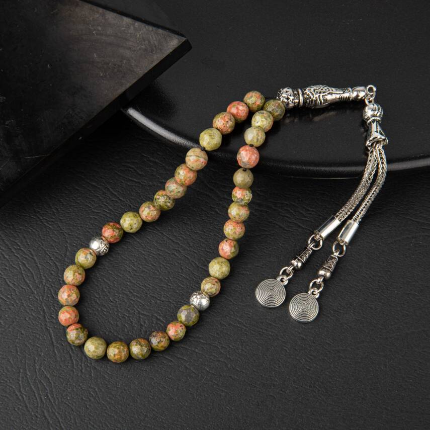 Unakit Doğal Taş Tesbih 33lük - 6mm - 2