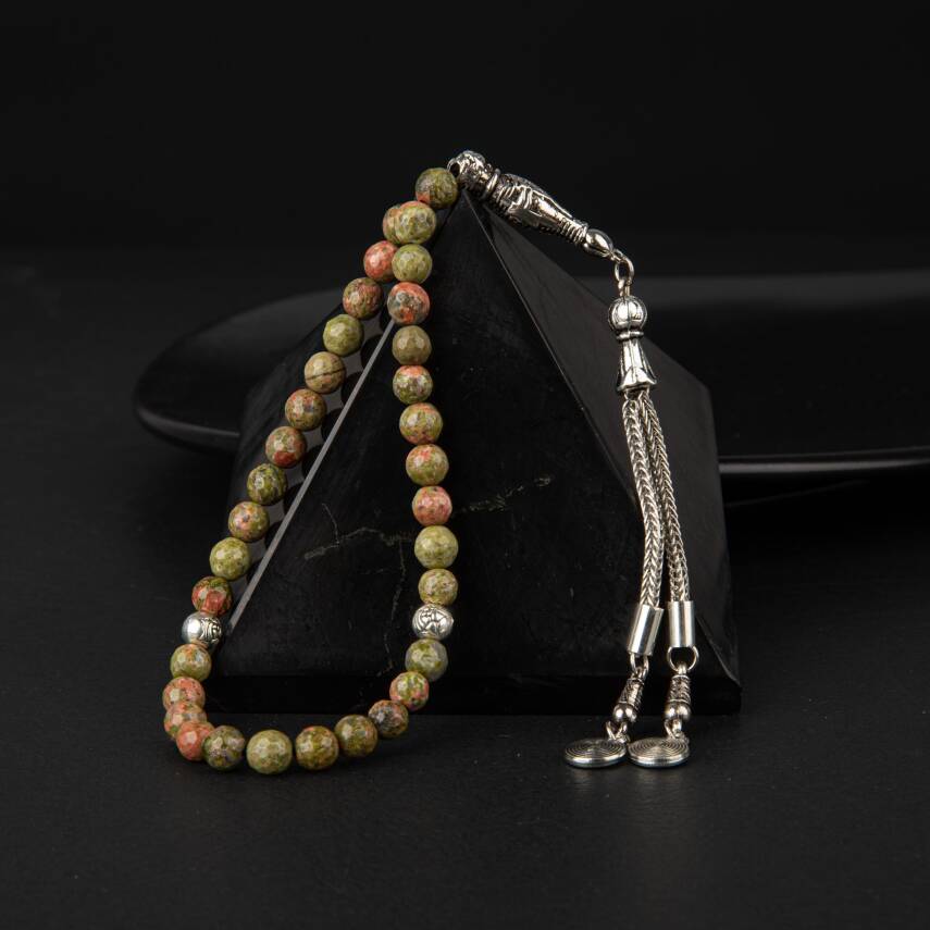 Unakit Doğal Taş Tesbih 33lük - 6mm - 3